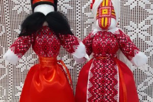 Робота Handmade. "Берегиня и Козак" подарок в дом семью.