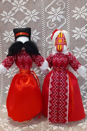 Робота Handmade. "Берегиня и Козак" подарок в дом семью.